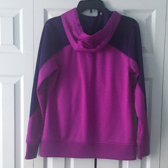 Reebok Zippered Purple Jacket w/Hoodie size MED - Picture 2 of 10